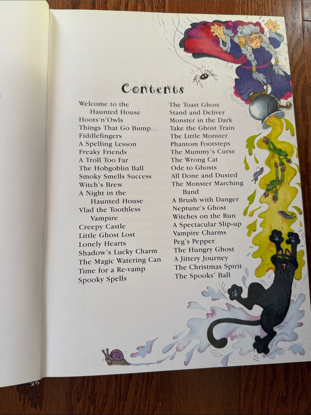 Vintage 1999 Classic Spooky Stories Large Hardcover Halloween Book - Picture 6 of 7